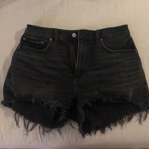 Abercrombie - Curve Love high rise mom short